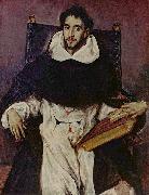 El Greco, Portrat des Fray Hortensio Felix Paravicino